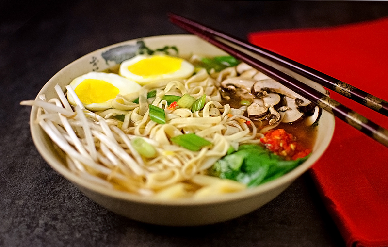 Miso Ramen Noodle Soup